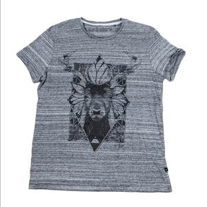 William Rast Tshirt Gray Size Large